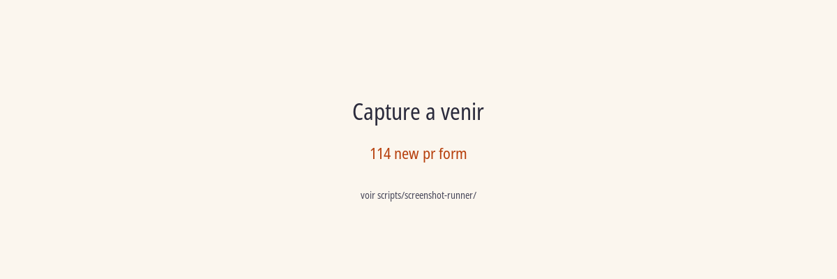 Formulaire de création d’une pull request